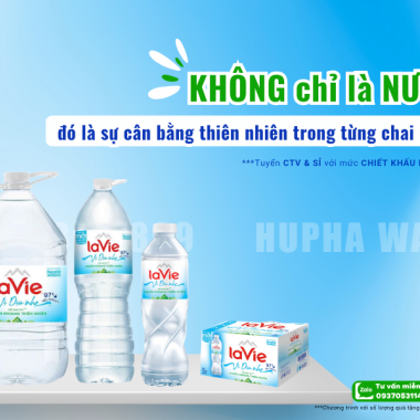 Cập nhật giá nước suối Lavie 500ml tiết kiệm giao tận nơi