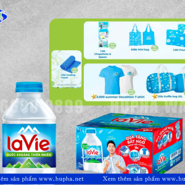 Chuyên nước tinh khiết nước khoáng Lavie chính hãng Hupha Water
