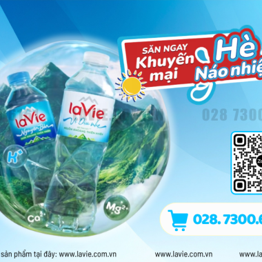 Combo Nước LaVie Tiết Kiệm Giải Khát Ngày Nắng Nóng