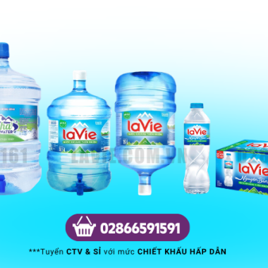 Đại Lý Nước LaVie Kiềm+ Uy Tín Giao Nhanh Tận Nơi TPHCM