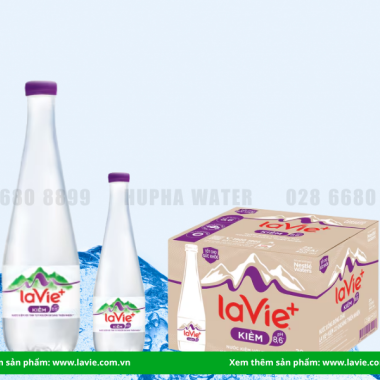 Đặt Nước LaVie Kiềm+ Bình Lớn Cho Văn Phòng