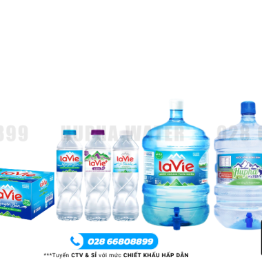 Địa Chỉ Mua Nước Uống Bình LaVie Chính Hãng, Giá Cạnh Tranh TPHCM