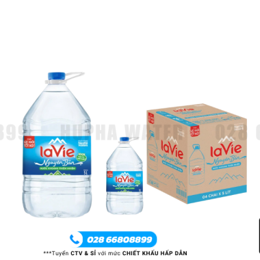 Giao Nước LaVie Đóng Chai TPHCM Tận Nơi Nhanh Chóng, Tiện Lợi 