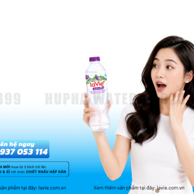 Giao Nước LaVie Kiềm+ Chính Hãng Cho Gia Đình Và Văn Phòng 
