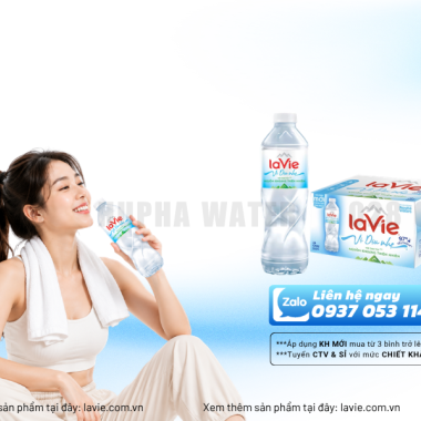 Giao Nước LaVie Kiềm+ Cho Gia Đình An Toàn, Nhanh Chóng 