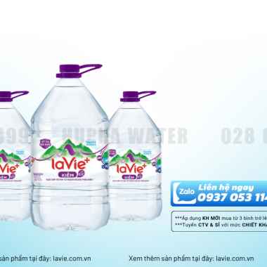 Giao Nước LaVie Kiềm+ Tận Nơi Nhanh, Chính Hãng Giá Tốt 