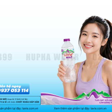 Giao Nước Uống LaVie Kiềm+ Chính Hãng, Giá Cạnh Tranh 