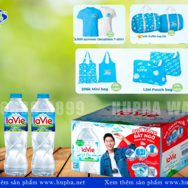 [Hupha Water] Đại lý nước suối Lavie chính hãng tại Quận 3