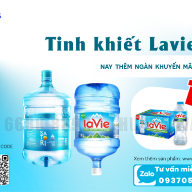 Khám Phá Các Loại Chai Nước Lavie Được Ưa Chuộng tại Gò Vấp