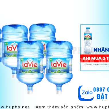 Khám Phá Nước Khoáng Lavie Có Vòi Tiện Lợi, Sạch Khuẩn, Dễ Sử Dụng