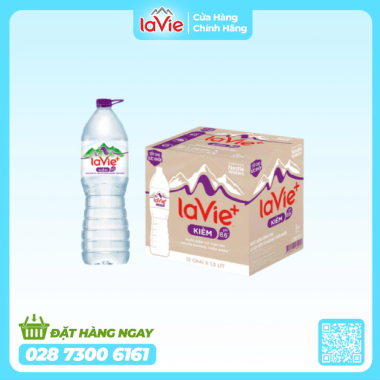 La Vie+ Kiềm 1.5L (Thùng 12 chai) |