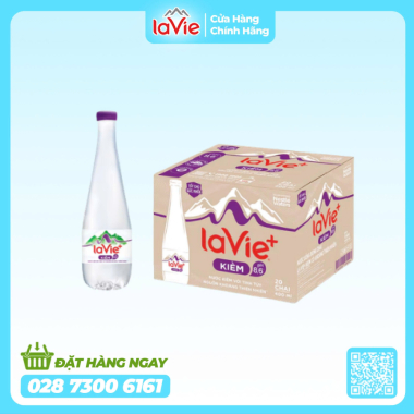 La Vie+ Kiềm 400ml (Thùng 20 chai) 
