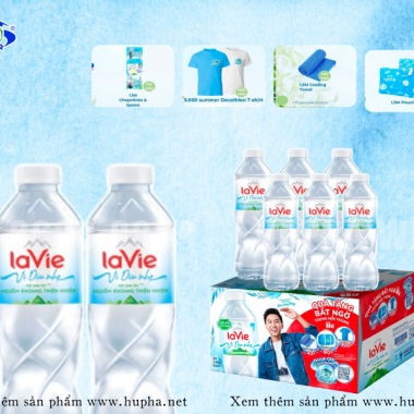 Lavie 750ml Đóng Thùng Tiện Lợi, Dễ Mang Theo Mỗi Ngày