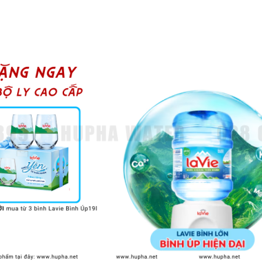 LaVie Kiềm 18.5L Cho Gia Đình Và Văn Phòng Tiện Lợi Kinh Tế