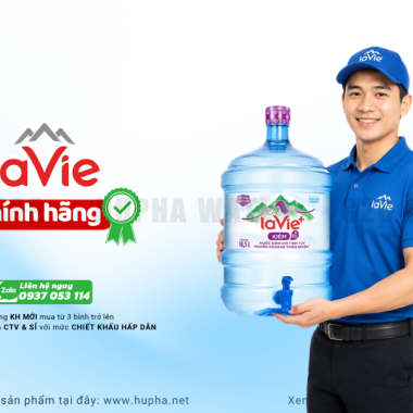 LaVie Kiềm+ Bình 19L Giải Pháp Nước Uống Kiềm Đa Năng