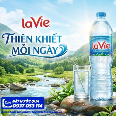 LaVie Kiềm+ Cho Gia Đình Nước Uống Chất Lượng Tiện Lợi Cho Cả Nhà Mỗi Ngày