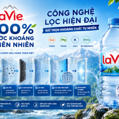 LaVie Kiềm+ Cho Khách Sạn Nâng Tầm Trải Nghiệm Khách Hàng Với Nước Uống An Toàn