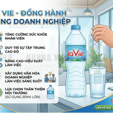 LaVie Kiềm+ Cho Trường Học Giải Pháp Nước Uống Tiện Lợi Và An Tâm Sử Dụng