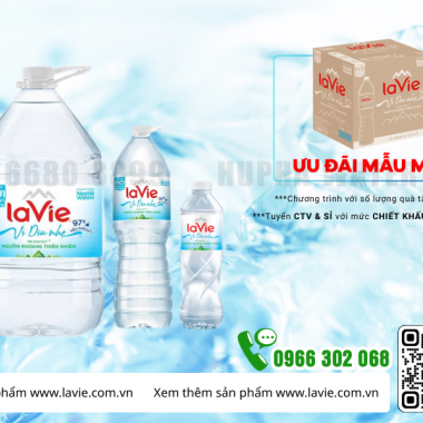 Lợi Ích Nước Khoáng Lavie Dịu Nhẹ, Bổ Sung Khoáng Chất Tự Nhiên