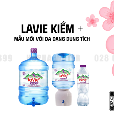 [Mẫu Mới] LaVie Kiềm+ Cho Gia Đình Nước Uống Lành Mạnh Ngày Tết
