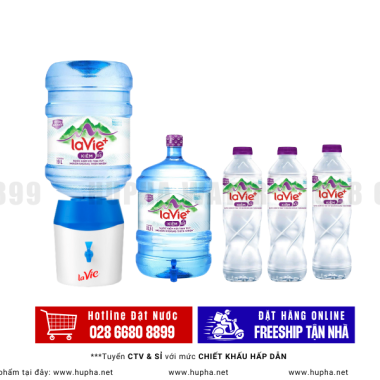 [MỚI] Nước Kiềm La Vie+ Có Khoáng Thiên Nhiên Lợi Ích Cho Sức Khỏe