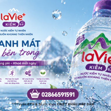 Mua Nước LaVie Kiềm+ 500ml, 1.5L, 19L Giá Tốt Nhất Hôm Nay 