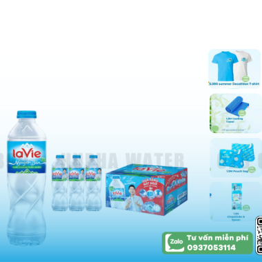 Nước Đóng Chai Lavie 500ml Chính Hãng Giá Bao Nhiêu, Mua Ở Đâu Uy Tín?