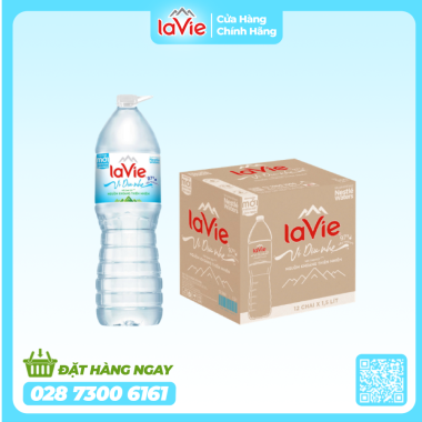 Nước Khoáng Lavie 1,5L 
