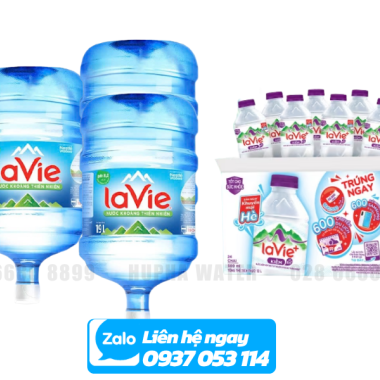 Nước Khoáng Thiên Nhiên LaVie Kiềm+ Giải Pháp Bổ Sung Khoáng Chất 