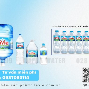 Nước Khoáng Thiên Nhiên Lavie Sự Tinh Khiết Từ Mạch Nguồn