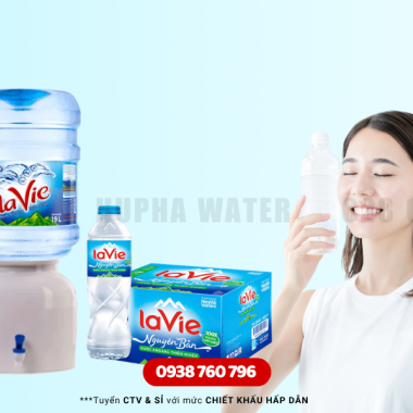 Nước LaVie 18.5L Giá Rẻ Mùa Hè Giải Nhiệt, Giao Tận Nơi Tại TPHCM