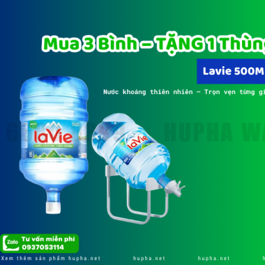 Nước Lavie 20 Lít Giao Tận Nơi Nhanh Chóng, Uy Tín, Tiết Kiệm