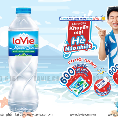 Nước LaVie 500ml Giảm Giá Tiện Lợi Khi Tập Luyện Thể Thao