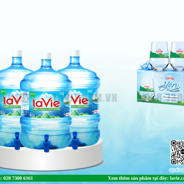 Nước LaVie Bình Lớn 19L Dùng Cho Máy Nóng Lạnh Giao Nhanh TPHCM
