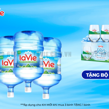 Nước LaVie Cho Công Ty Giá Sỉ Ưu Đãi, Giao Nước Nhanh Mùa Nắng