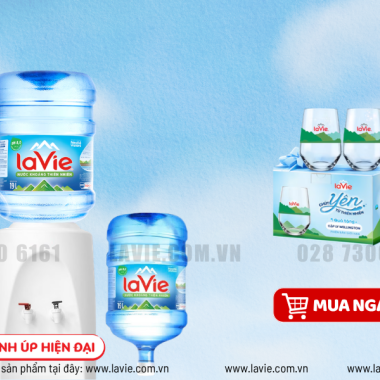 Nước LaVie Giao Nhanh Giải Pháp Cấp Nước Cho Văn Phòng