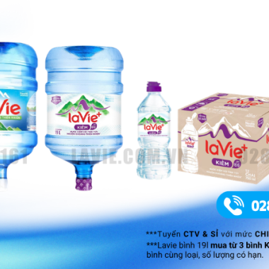 Nước LaVie Kiềm+ 750ml Có Đáng Mua Không?