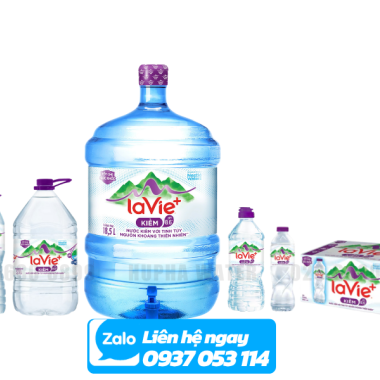 Nước LaVie Kiềm+ Giá Bao Nhiêu? Mua Chính Hãng, Khuyến Mãi Hấp Dẫn 