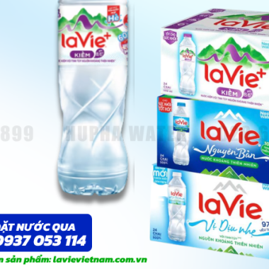 Nước LaVie Kiềm+ Xu Hướng Sống Khỏe, An Toàn Trên Thị Trường
