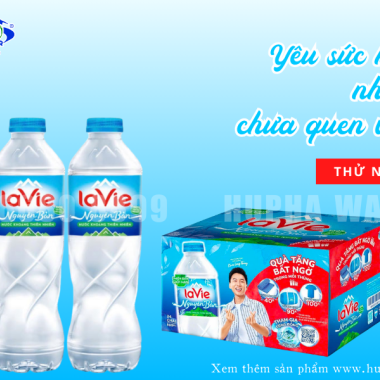 Nước Suối Lavie Vị Dịu Nhẹ Chai Nhỏ, Đóng Thùng Tiện Lợi