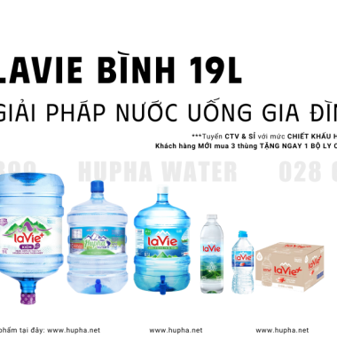 Nước Uống Bình 19L Vòi Tiện Lợi Cho Gia Đình Ngày Tết