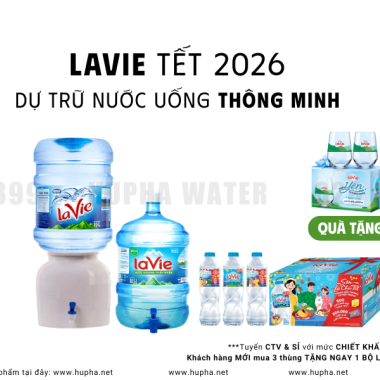 Nước Uống Chai Nhỏ Tiện Tiếp Khách Giải Pháp Gọn Gàng Ngày Tết