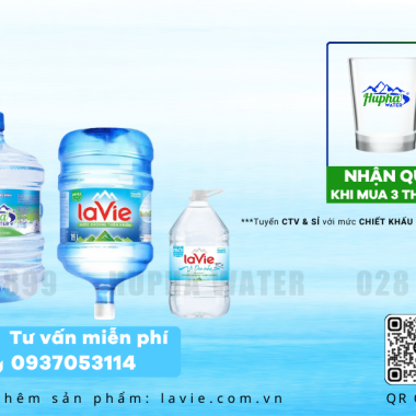 Nước Uống Tinh Khiết Chọn Lavie Cho Cuộc Sống Khỏe