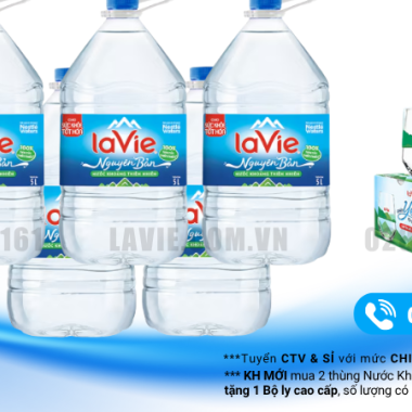 So Sánh Các Dung Tích Nước LaVie Kiềm+ Nên Chọn Loại Nào