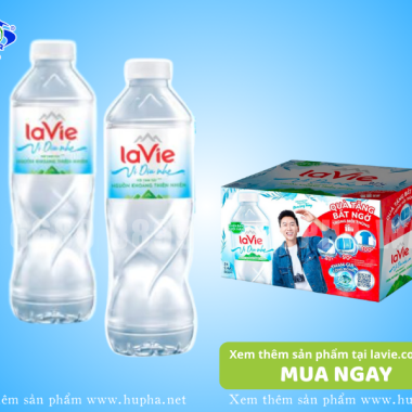 Thể Tích Chai Lavie Đa Dạng Lựa Chọn Phù Hợp Mọi Nhu Cầu