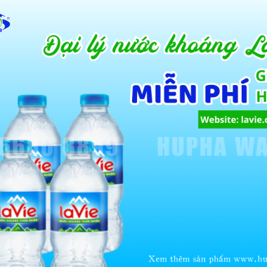 Thùng Nước Suối Lavie 350ml Nhỏ Gọn, Tiện Lợi, Phù Hợp Mọi Lứa Tuổi